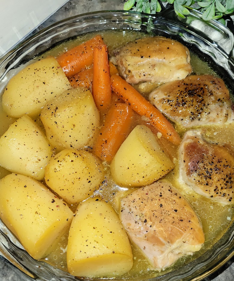 Crock Pot Chicken Thighs The Four Acre Farm